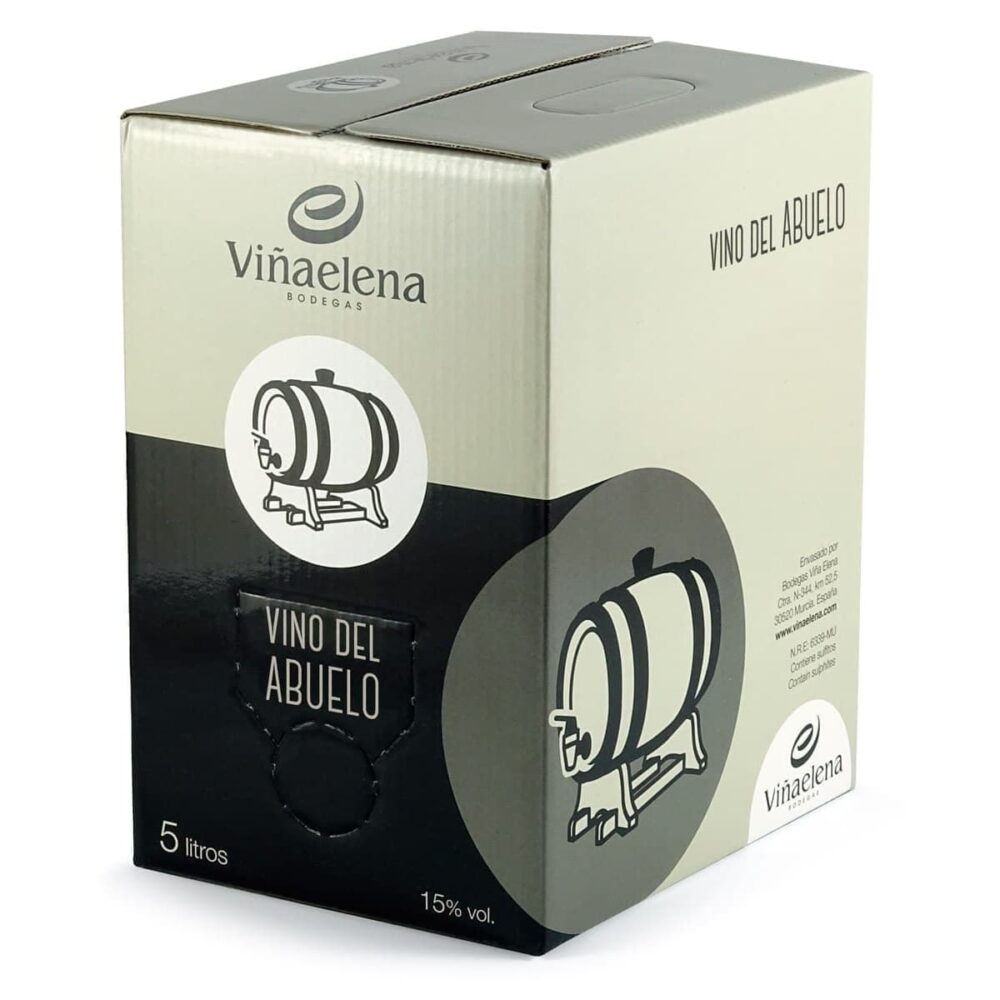 Bag in box Vino tinto Abuelo Vina Elena 5L