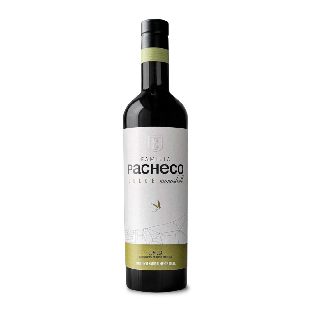Vino dulce Monastrell Familia Pacheco 500ml